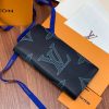 ルイヴィトン 財布 偽物 メンズ モノグラム フラワー 長財布 人気 ブラック M80042 - 画像 (3)