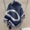 累積売上総額第１位！ロエベ 偽物 ウール&カシミヤ ロゴ入りストール lou55354 - 画像 (2)