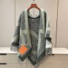 ★日本!!人気！ロエベ コピー ウール&カシミヤ ロゴ入りストール log46363