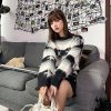 セール新作☆ミュウミュウ コピー☆ オーバーサイズロゴモヘアセーター♪ mya10924 - 画像 (6)
