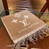 超希少！ルイヴィトン カシミヤ マフラー お洒落に♪ vuo52916 - 画像 (2)