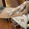 超希少！ルイヴィトン カシミヤ マフラー お洒落に♪ vuo52916 - 画像 (5)