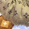 希少色エシャルプロゴマニア 偽物☆ルイヴィトンマフラー コピー グリペルルLOGOMANIA vuj58703 - 画像 (4)