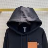 超話題!ロエベ アナグラム クロップド コットン フーディ 偽物 lod63199 - 画像 (2)