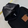超話題!ロエベ アナグラム クロップド コットン フーディ 偽物 lod63199 - 画像 (3)
