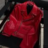 目を惹くカラーロエベ バイカージャケット 偽物 ライダースジャケット lou16695 - 画像 (2)