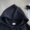 希少色セリーヌ 偽物 アーティストプリント メルトンコットン フーディ メンズ Cem46126 - 画像 (3)