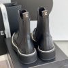 高級ブランドシャネル アンクルブーツ CC ラムスキン パテント 偽物 G39391Y56252K4841 shw14254 - 画像 (3)