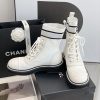 素敵な【シャネル 偽物】レースアップ シューズ ヒール45 mm shl24011 - 画像 (4)