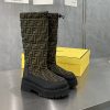 《大人気》フェンディ 偽物★FFモチーフ シグネチャーロングブーツ 8U8182AHGKF13CV - 画像 (2)