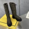 《大人気》フェンディ 偽物★FFモチーフ シグネチャーロングブーツ 8U8182AHGKF13CV - 画像 (4)