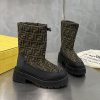 最新でオシャレフェンディ コピー★FFモチーフ シグネチャーロングブーツ feb25080 - 画像 (5)