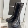 追跡付き 安い シャネル◆レースアップ シューズ レザー スーパーコピー she03446 - 画像 (3)