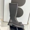 追跡付き 安い シャネル◆レースアップ シューズ レザー スーパーコピー she03446 - 画像 (5)