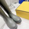 注目★フェンディ FFモチーフ カーフスキン ラウンドトゥ ブーツ コピー fef69628 - 画像 (6)