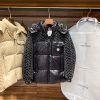 素敵なモンクレール 偽物 Thymeleeショートダウンジャケット ファー ロゴ mow10519 - 画像 (4)