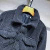 すぐ届◆バレンシアガ 偽物 ロゴ グラフィック ウール フリースジャケット bag52014 - 画像 (3)