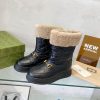 定番人気 グッチ  もこもこ ショートブーツ 偽物 gua81920 - 画像 (2)