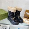 新色☆希少 グッチ  もこもこ ショートブーツ コピー gue92890 - 画像 (3)