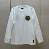 入手困難フェンディ アジュール刺繍FF 長袖クルーネック Tシャツ 偽物 2色 fee86210 - 画像 (2)
