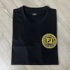 入手困難フェンディ アジュール刺繍FF 長袖クルーネック Tシャツ 偽物 2色 fee86210 - 画像 (5)
