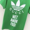 新デザインアディダス グッチ 偽物 コットンジャージー Tシャツ 半袖 gur84691 - 画像 (3)