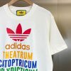 ★追跡付き発送で安心アディダス グッチ 偽物 コットンジャージー Tシャツ 半袖 gux61533 - 画像 (3)