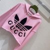 大人気!グッチ×アディダス 偽物 トレフォイルクロップドフーディ guz14228 - 画像 (3)