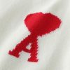 アミ パリス 偽物 AMI DE COEUR クルーネック セーター★超人気☆ amh95270 - 画像 (6)