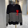アミ パリス AMI DE COEUR クルーネック セーター コピー amf34705