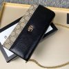 希少 グッチ GGマーモント チェーン付き ウォレット 偽物 gug64834 - 画像 (4)