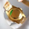 関税負担なしロレックス 偽物 GMTマスター2 自動巻き 18Kイエローゴールド メンズ ブラック 116758SANR - 画像 (8)