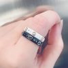 大人気!グッチ アイコン 18K コランダム リング 偽物 2色 guw05213 - 画像 (2)