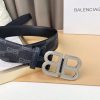 バレンシアガ BB HOURGLASSシグネチャーベルト コピー 38MM ban57762 - 画像 (6)