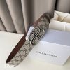 バレンシアガ BBシグネチャーベルト 偽物 30/40MM bah06876 - 画像 (3)
