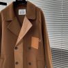 ギフトに最適 ロエベ アナグラム バイカラー コピー ブレスト コート lor44136 - 画像 (7)