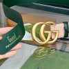 ギフトに最適 グッチ ダブルG バックル レザー ベルト コピー guz77259 - 画像 (4)