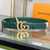 ギフトに最適 グッチ ダブルG バックル レザー ベルト コピー guz77259 - 画像 (8)