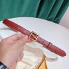 新作限定 フェンディ FFモチーフ レザー ベルト カーフレザー fet53864 - 画像 (3)