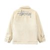ステューシー 偽物 SHERPA ロゴ もこもこシェルパジャケット suf75215 - 画像 (3)