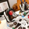 【ルイヴィトン×草間彌生 偽物】LV アークライト・ライン スニーカー 1AB9RC - 画像 (6)