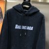 大人気！バレンシアガ ロゴオーバー パーカー 偽物 スウェットシャツ baf49937 - 画像 (2)