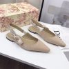 n級 おすすめディオール 偽物 スリングバックパンプス★テクニカルファブリック dem10883 - 画像 (3)