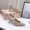 n級 おすすめディオール 偽物 スリングバックパンプス★テクニカルファブリック dem10883 - 画像 (6)