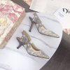 送料込 ディオール スリングバックパンプス コピー★テクニカルファブリック dew75450 - 画像 (8)