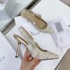 ★日本!!人気！ディオール コピー スリングバックパンプス テクニカルファブリック deb25370 - 画像 (10)
