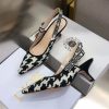 秋冬大セールディオール 偽物 スリングバックパンプス テクニカルファブリック der13619 - 画像 (3)