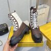 世界中で大人気♪フェンディ 偽物 Ankle Boots アンクル バイカー ブーツ fek42082 - 画像 (2)