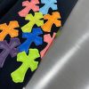 クロムハーツ 偽物 カラフルクロス スクロール パーカー プルオーバー Kue73474 - 画像 (5)