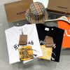 新色☆希少 バーバリー Tシャツ コピー ホワイト Bad79790 - 画像 (7)